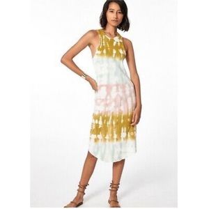 Young Fabulous and Broke tank ribbed tie dye dress Small NWOT